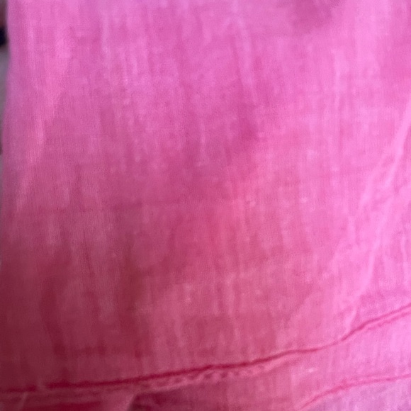 Ralph Lauren Pink and White Scarf - Picture 7 of 12